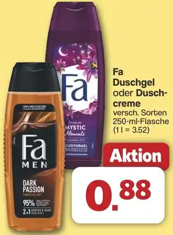 Famila Nord West Fa Duschgel oder Duschcreme Angebot