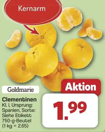 Famila Nord West Goldmarie Clementinen Angebot