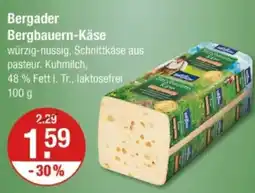 V Markt Bergader Bergbauern-Käse Angebot