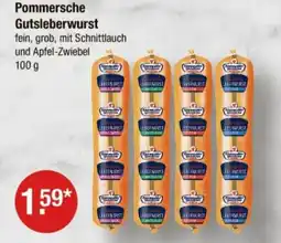 V Markt Pommersche Gutsleberwurst Angebot