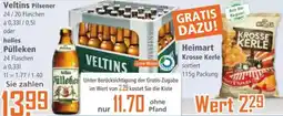 Klaas und Kock Veltins Pilsener oder helles Pülleken Angebot