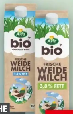 Handelshof Arla Bio Frische Weidemilch Angebot