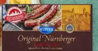 Kaufland Kupfer Original Nürnberger Rostbratwurst Angebot