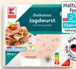 Kaufland K-Classic Delikatess Jagdwurst Angebot