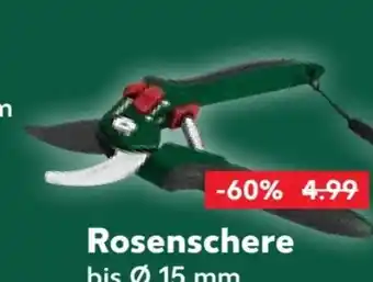 Kaufland Parkside Rosenschere Angebot