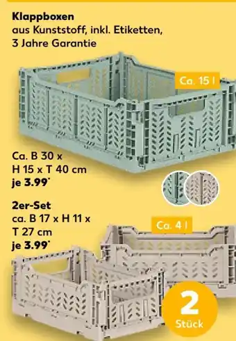 Kaufland Liv&Bo Klappboxen Angebot