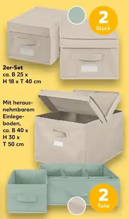 Kaufland Liv&Bo Aufbewahrungsboxen Angebot