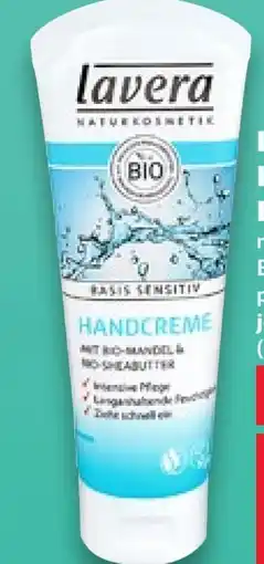 Kaufland Lavera Naturkosmetik Basis Sensitiv Handcreme Angebot