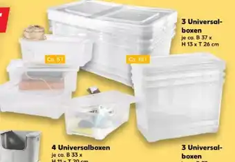 Kaufland Liv&Bo Universalboxen Angebot