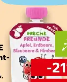 Kaufland Erdbär Freche Freunde Bio-Frucht Snack Angebot