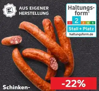 Kaufland Kaufland Schinkenknacker Angebot