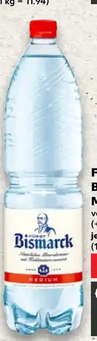 Kaufland Fürst Bismarck Mineralwasser Angebot