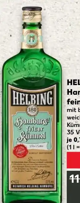 Kaufland Helbing Hamburgs feines Original Angebot