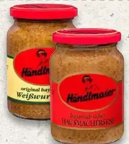 Kaufland Händlmaier's Bayerischer Weißwurst-Senf Angebot