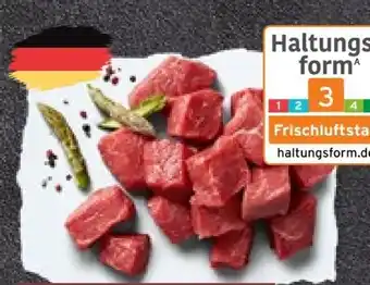 Kaufland K-Wertschätze Rindergulasch Angebot