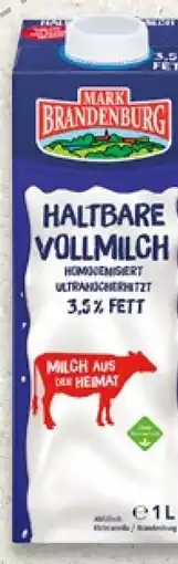 Kaufland Mark Brandenburg ­ Burg Haltbare Vollmilch Angebot