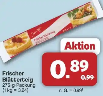 Famila Nord West Jeden Tag Frischer Blätterteig Angebot