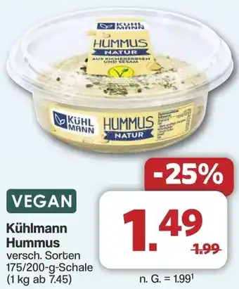 Famila Nord West Kühlmann Hummus Angebot