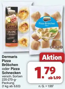 Famila Nord West Dermaris Pizza Brötchen oder Pizza Schnecken Angebot