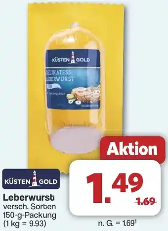 Famila Nord West KÜSTEN GOLD Leberwurst Angebot