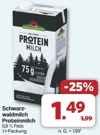 Famila Nord West Schwarzwaldmilch Proteinmilch Angebot