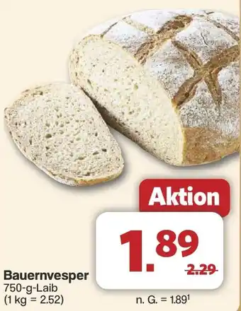 Famila Nord West Bauernvesper Angebot