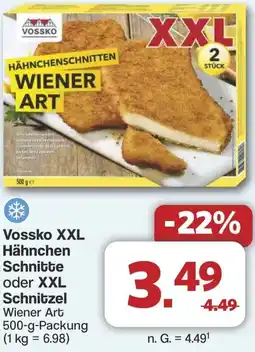 Famila Nord West Vossko XXL Hähnchen Schnitte oder XXL Schnitzel Angebot