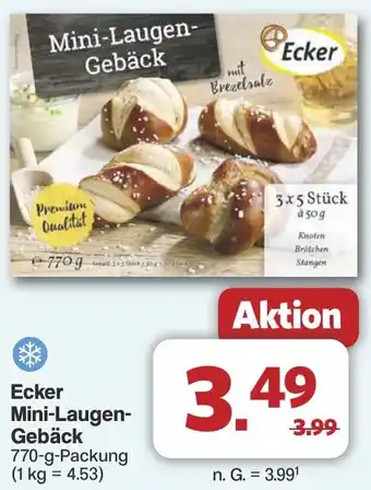 Famila Nord West Ecker Mini-Laugen Gebäck Angebot