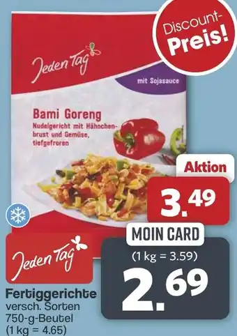 Famila Nord West Jeden Tag Fertiggerichte Angebot