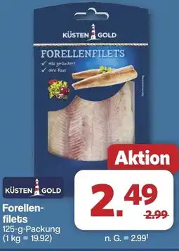 Famila Nord West KÜSTEN GOLD Forellenfilets Angebot