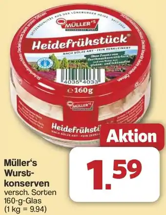 Famila Nord West Müller's Wurstkonserven Angebot