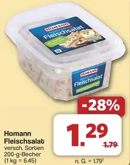 Famila Nord West Homann Fleischsalat Angebot