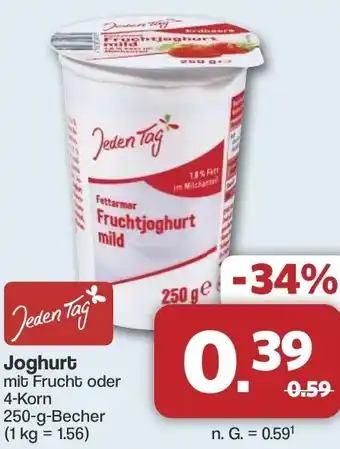 Famila Nord West Jeden Tag Joghurt Angebot