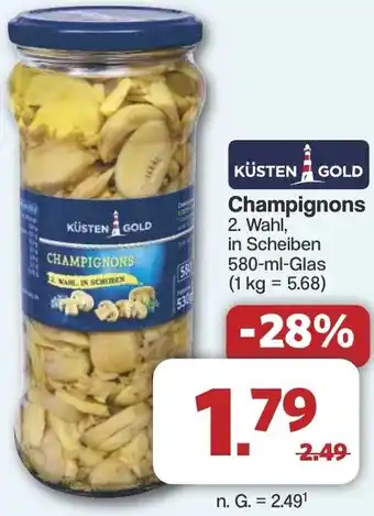 Famila Nord West KÜSTEN GOLD Champignons Angebot