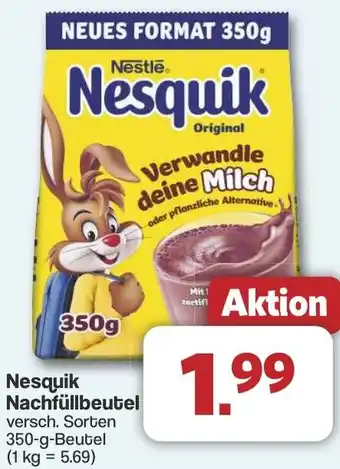 Famila Nord West Nesquik Nachfüllbeutel Angebot