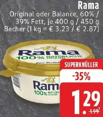 Edeka Rama Angebot