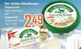 Klaas und Kock Der Grüne Altenburger Ziegencreme oder Ziegenrolle Angebot