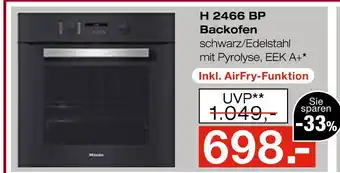 Möbel Inhofer H 2466 bp backofen Angebot