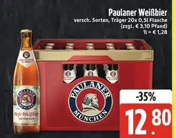 Edeka Xpress Paulaner weißbier Angebot