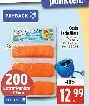 Edeka Xpress Costa lachsfilets Angebot