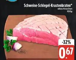 Edeka Xpress Schweine-schlegel-krustenbraten Angebot