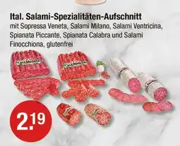 V Markt Casa modena ital. salami-spezialitäten-aufschnitt Angebot