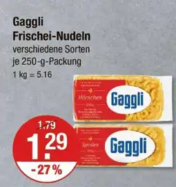 V Markt Gaggli frischei-nudeln Angebot