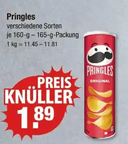 V Markt Pringles verschiedene sorten Angebot