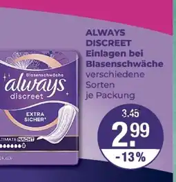 V Markt Always always discreet Angebot