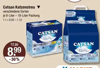 V Markt Catsan katzenstreu Angebot
