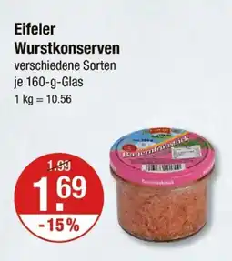 V Markt Eifeler wurstkonserven Angebot