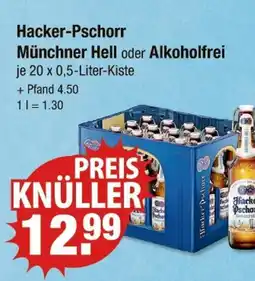 V Markt Hacker-pschorr münchner hell oder alkoholfrei Angebot