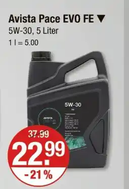 V Markt Avista pace evo fe Angebot