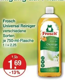 V Markt Frosch universal reiniger Angebot